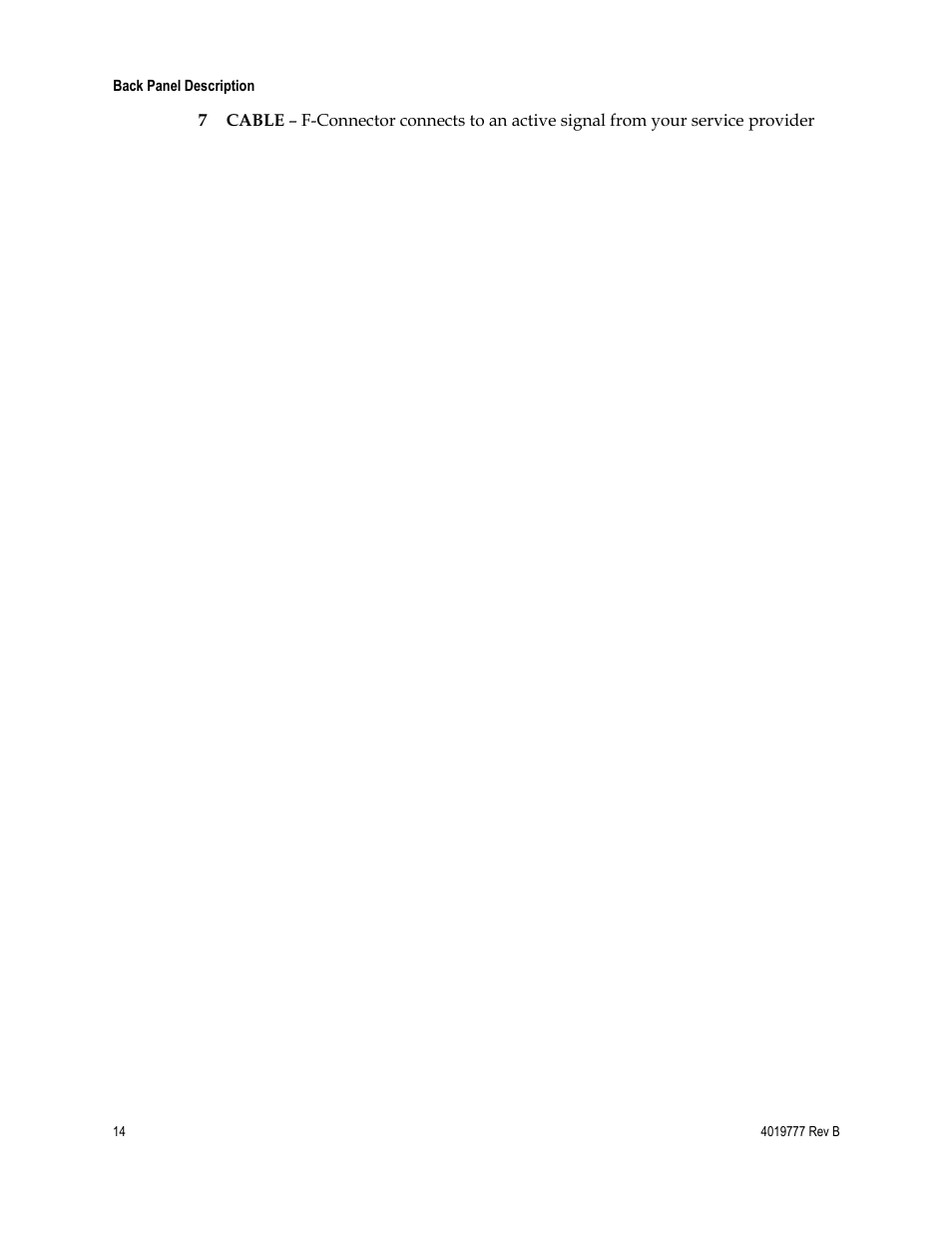 Cisco DPQ3212 User Manual | Page 14 / 40