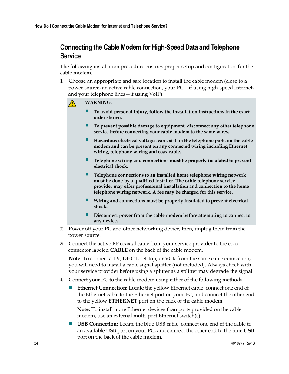 Cisco DPQ3212 User Manual | Page 24 / 40