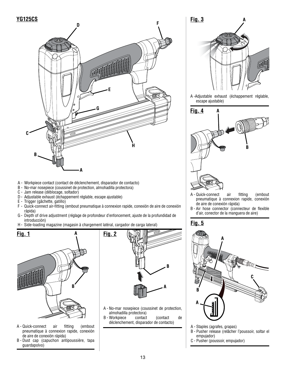 Ryobi YG125CS User Manual | Page 34 / 36