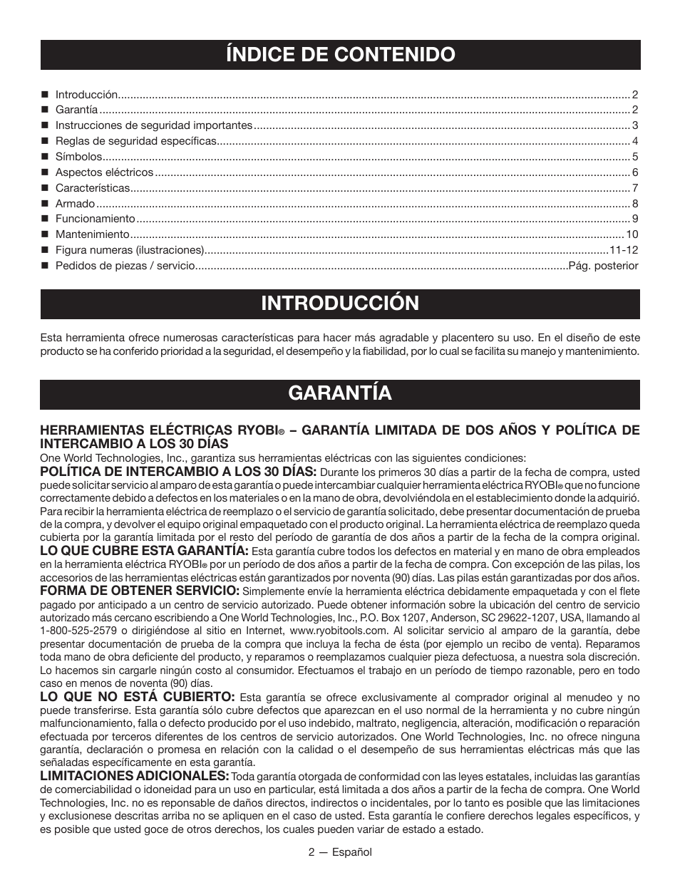 Ryobi FPR2000 User Manual | Page 20 / 32