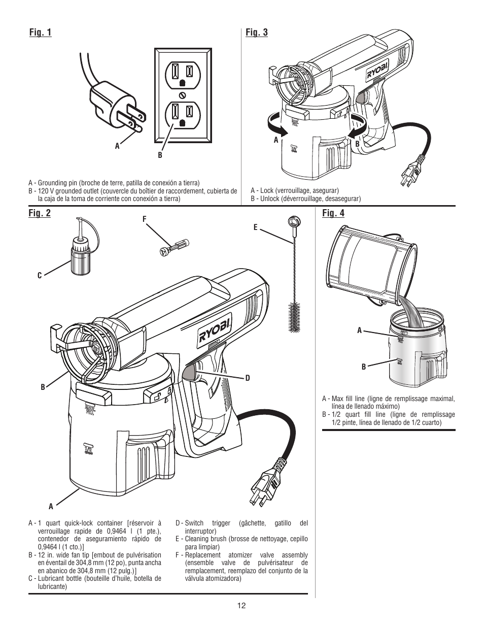 Ryobi SSP050 User Manual | Page 32 / 36