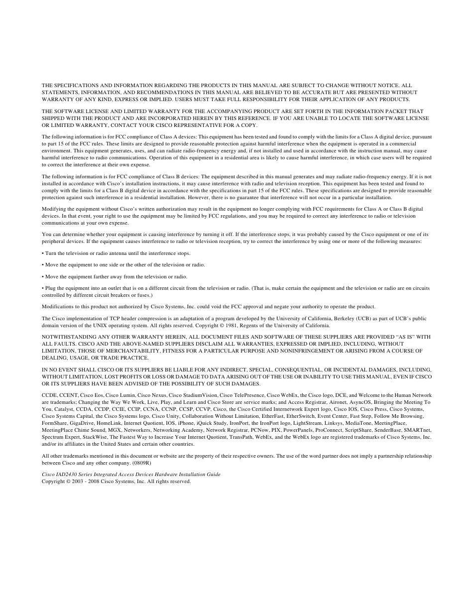 Cisco IAD2430 User Manual | Page 2 / 86