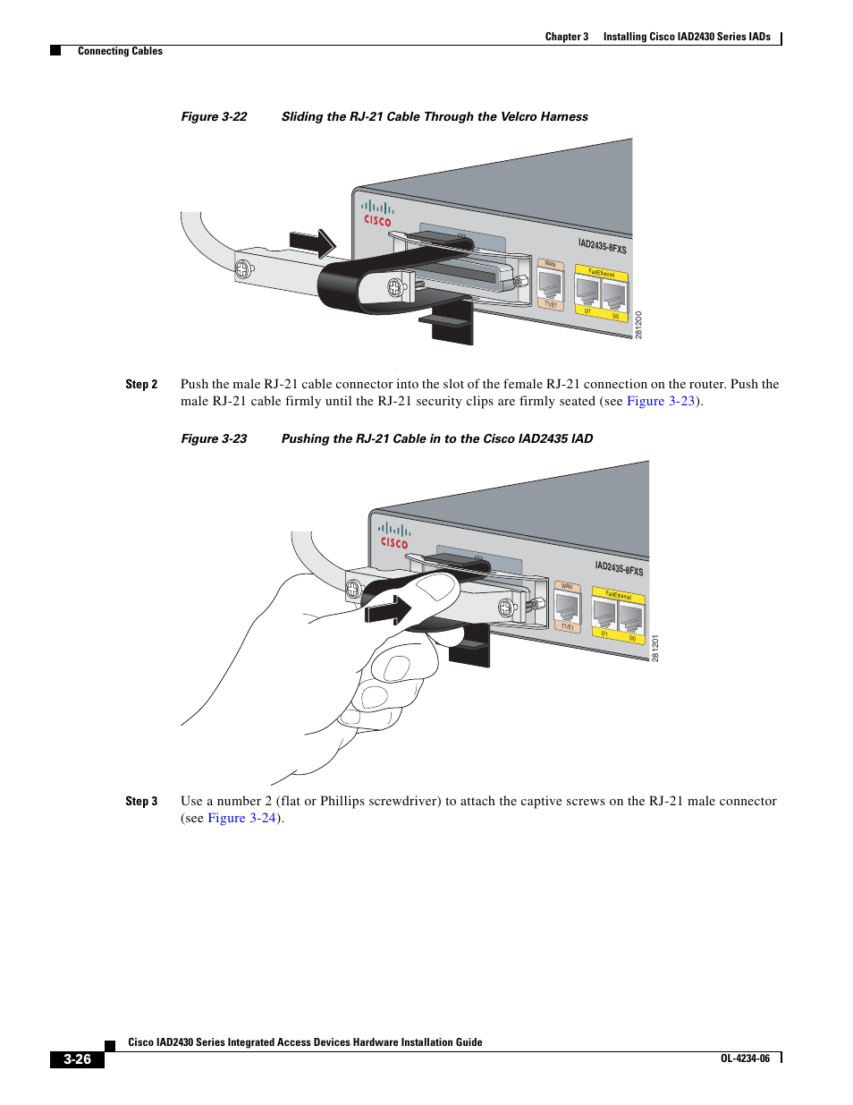 Cisco IAD2430 User Manual | Page 62 / 86
