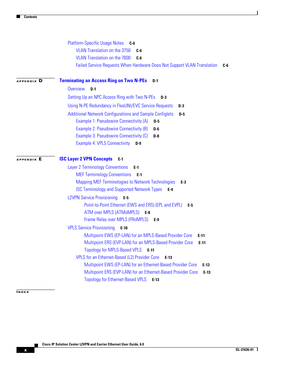 Cisco OL-21636-01 User Manual | Page 10 / 398