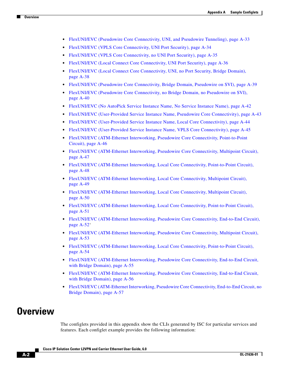 Overview | Cisco OL-21636-01 User Manual | Page 280 / 398