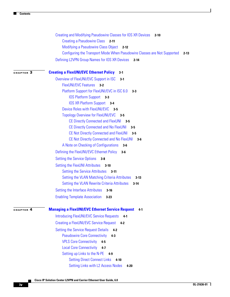 Cisco OL-21636-01 User Manual | Page 4 / 398