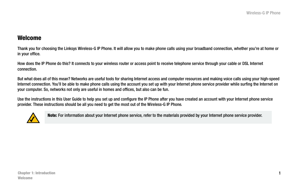 Chapter 1: introduction, Welcome | Cisco WIP300 User Manual | Page 10 / 90