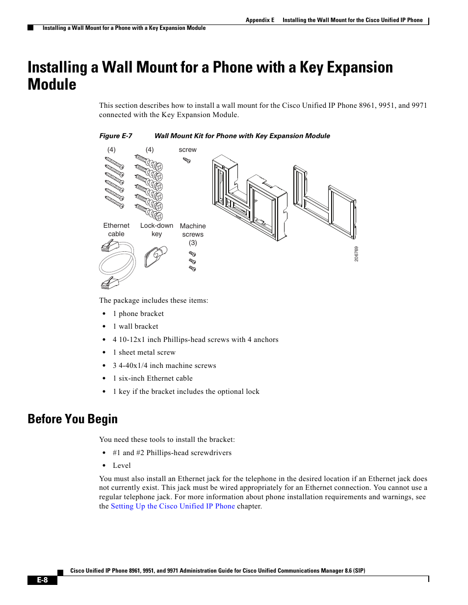 Before you begin | Cisco 8961 User Manual | Page 8 / 14