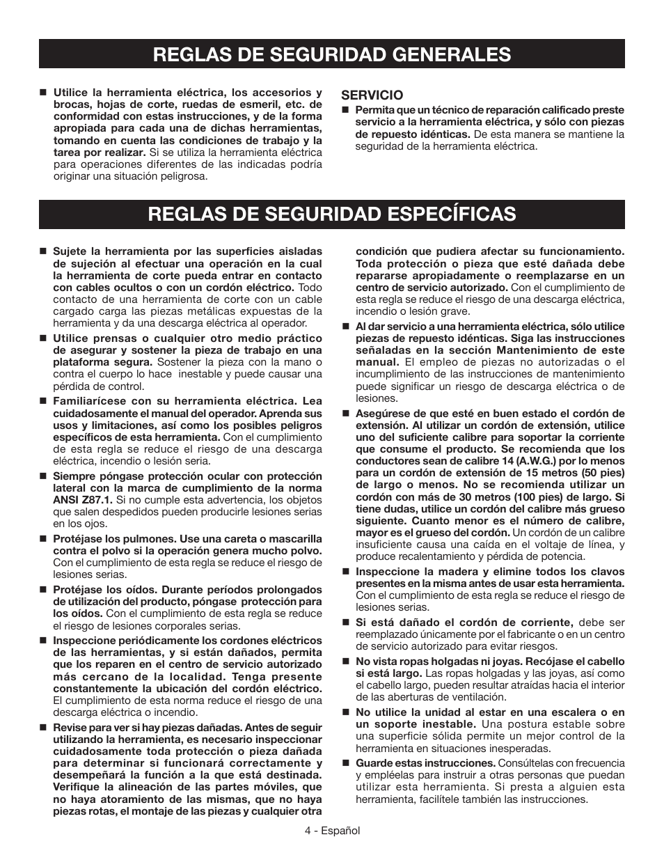 Ryobi RJ165V User Manual | Page 20 / 28