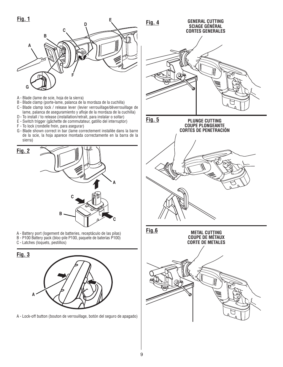 Ryobi P510 User Manual | Page 23 / 24