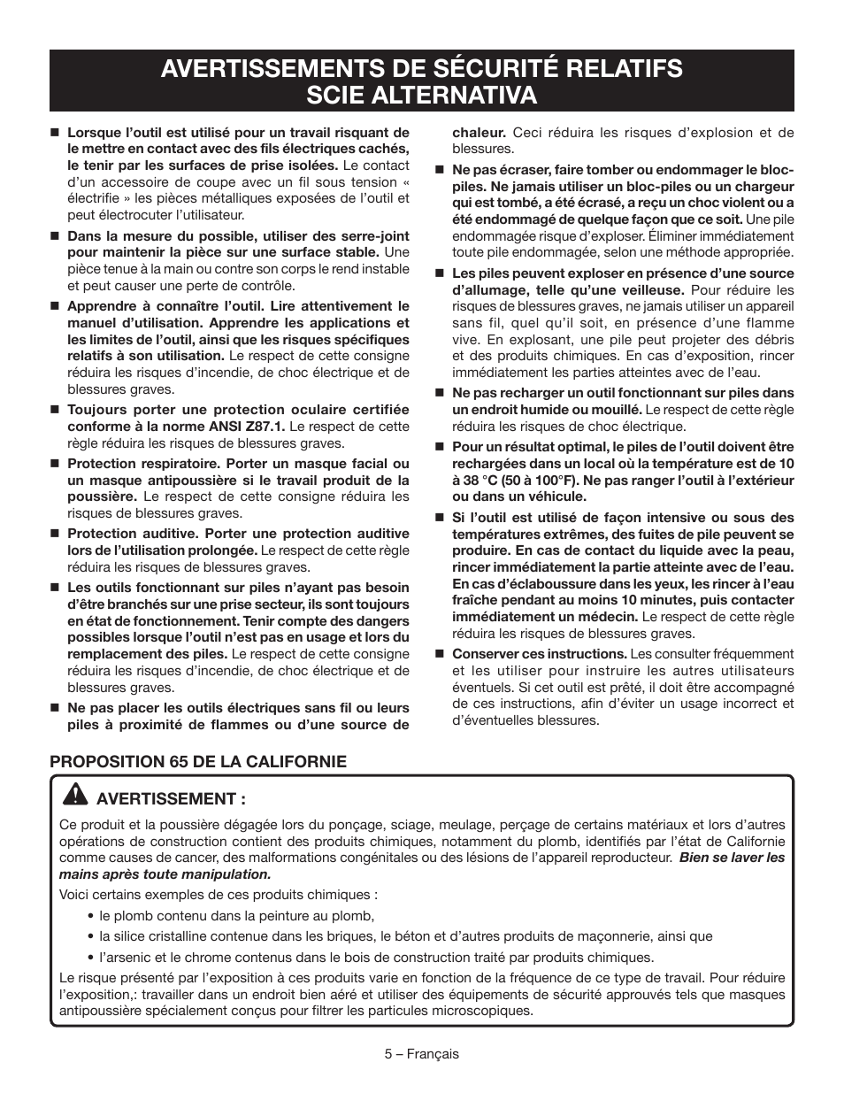 Ryobi P513 User Manual | Page 14 / 32