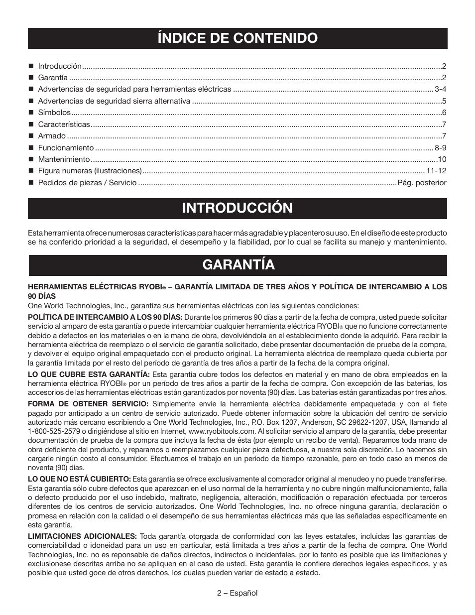 Ryobi P513 User Manual | Page 20 / 32