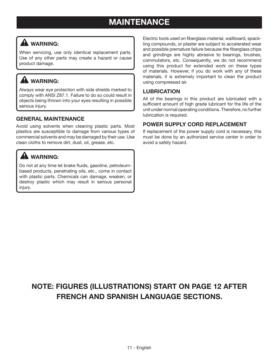 Maintenance | Ryobi HT232 User Manual | Page 11 / 36