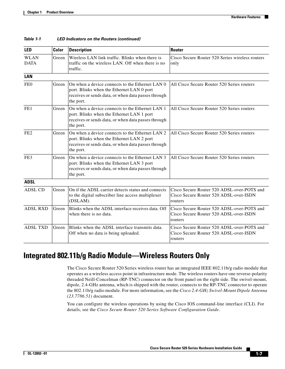 Cisco 520 User Manual | Page 21 / 64