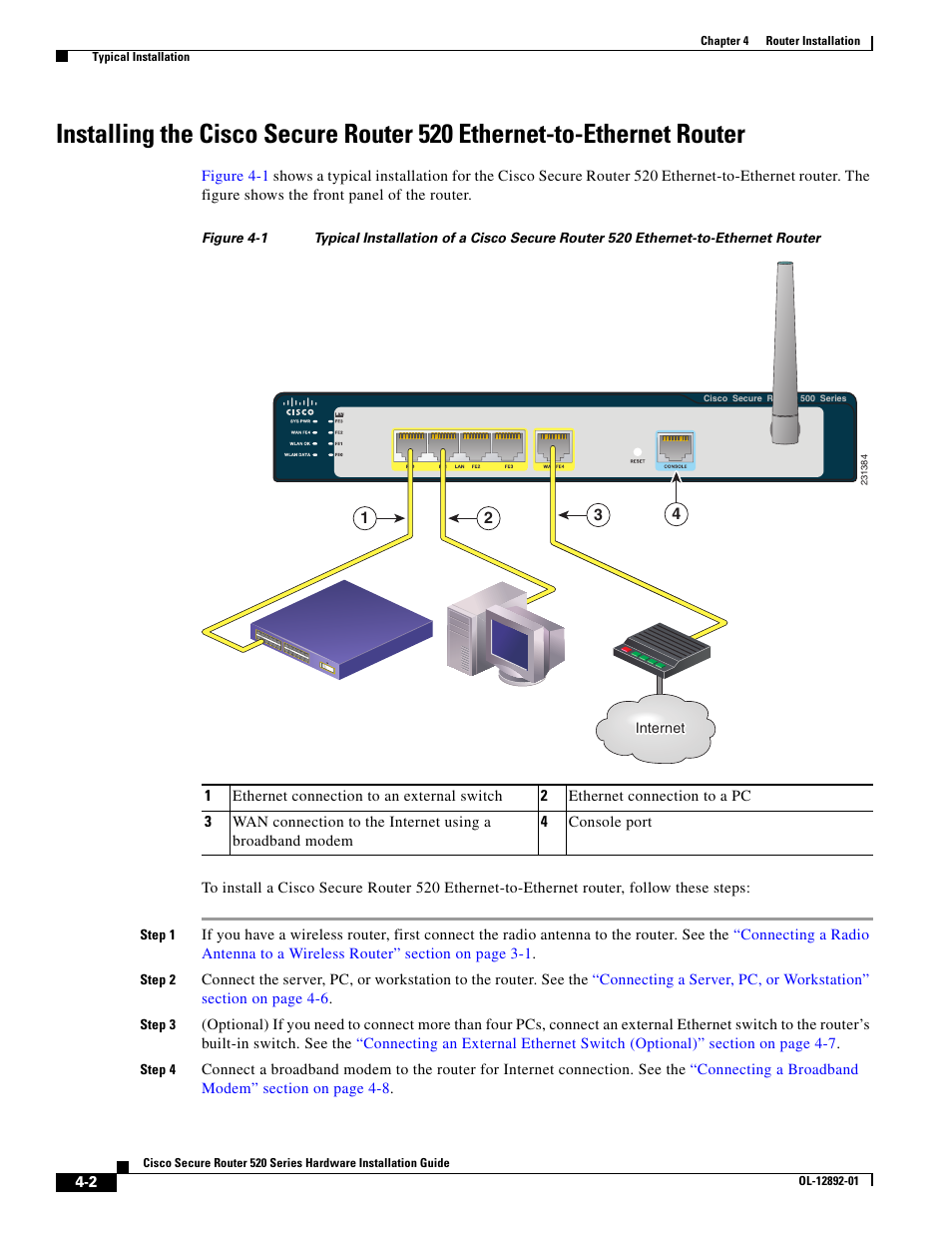 Cisco 520 User Manual | Page 38 / 64