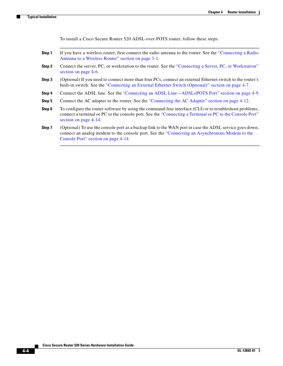 Cisco 520 User Manual | Page 40 / 64