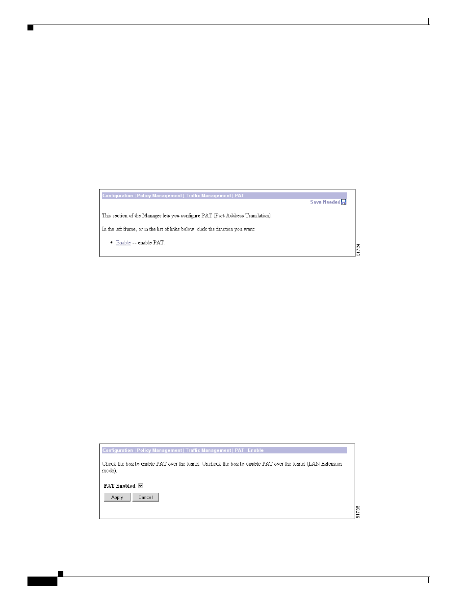 Enable | Cisco VPN 3002 User Manual | Page 124 / 282