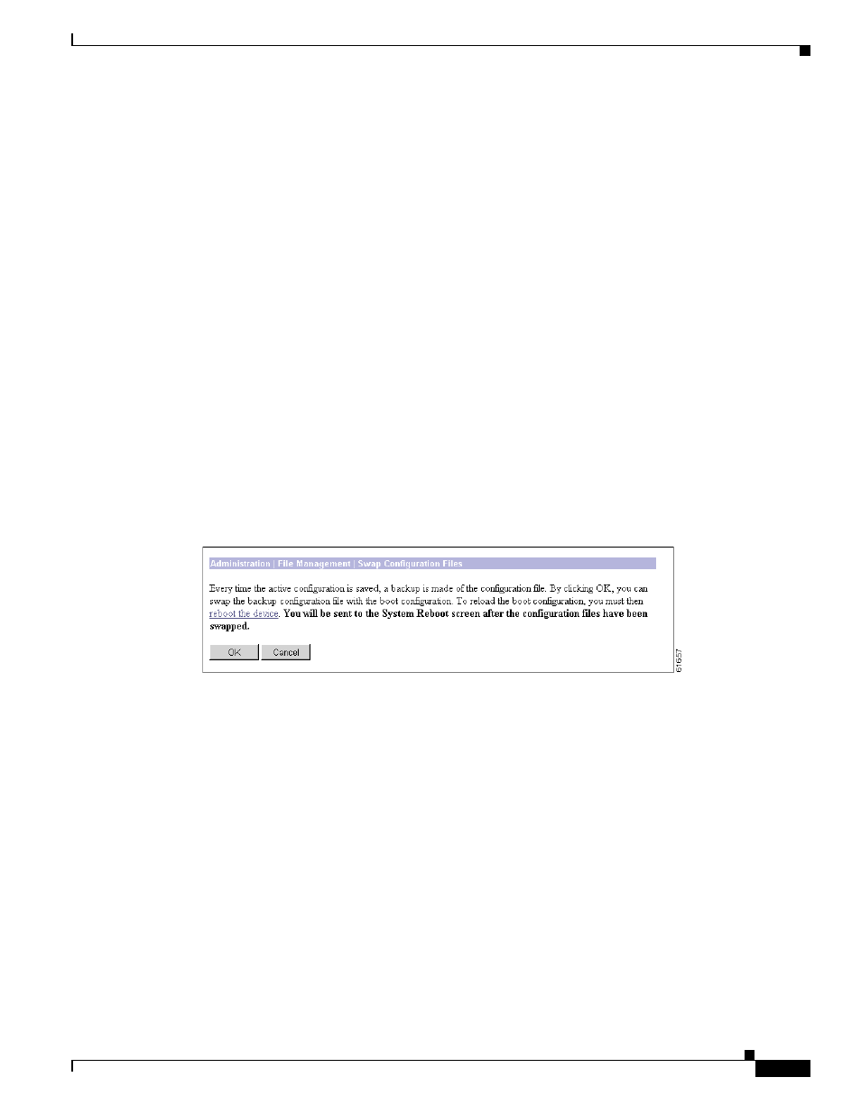 Swap config files, Config file upload via http, Ok/cancel | Cisco VPN 3002 User Manual | Page 139 / 282