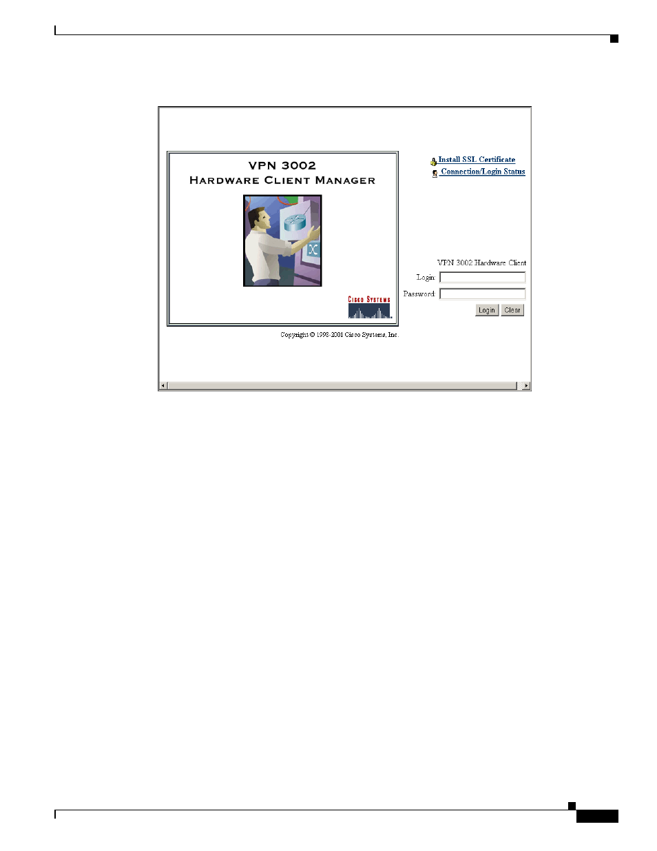 Installing the ssl certificate in your browser | Cisco VPN 3002 User Manual | Page 19 / 282