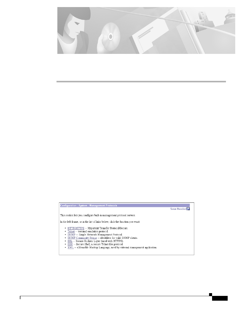 Management protocols, Configuration | system | management protocols | Cisco VPN 3002 User Manual | Page 79 / 282