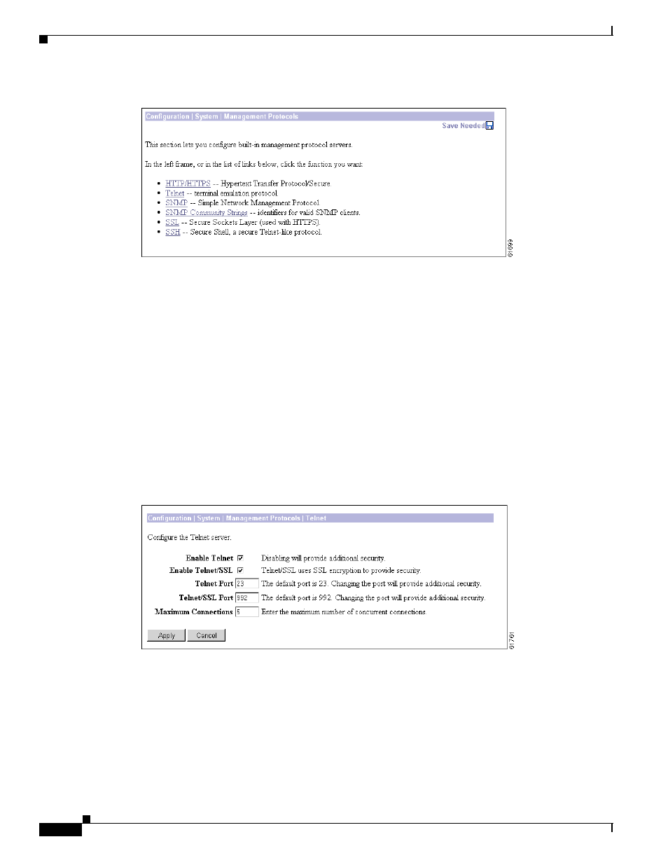 Enable telnet | Cisco VPN 3002 User Manual | Page 82 / 282
