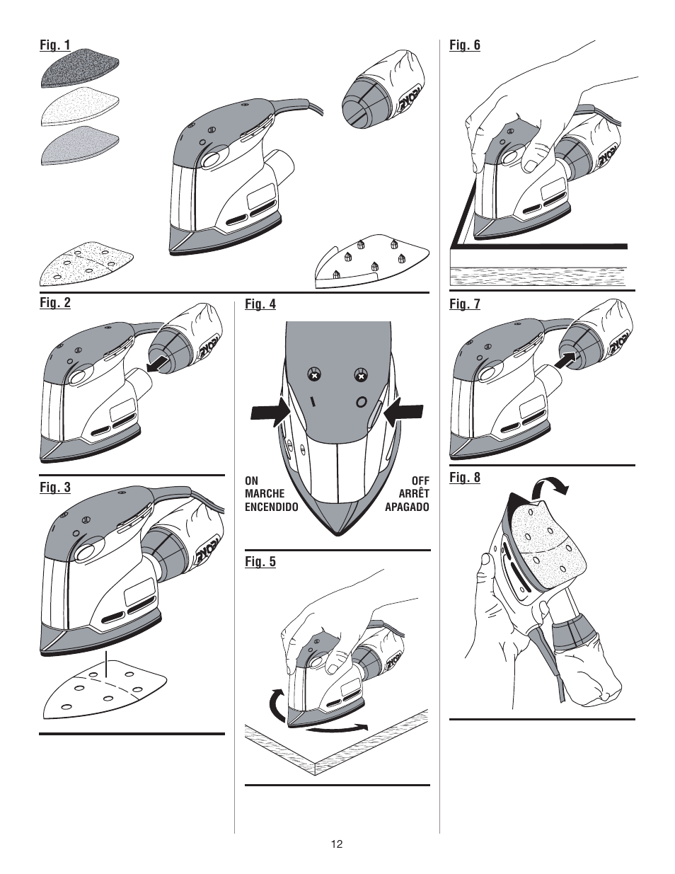 Ryobi CFS1501 User Manual | Page 32 / 36