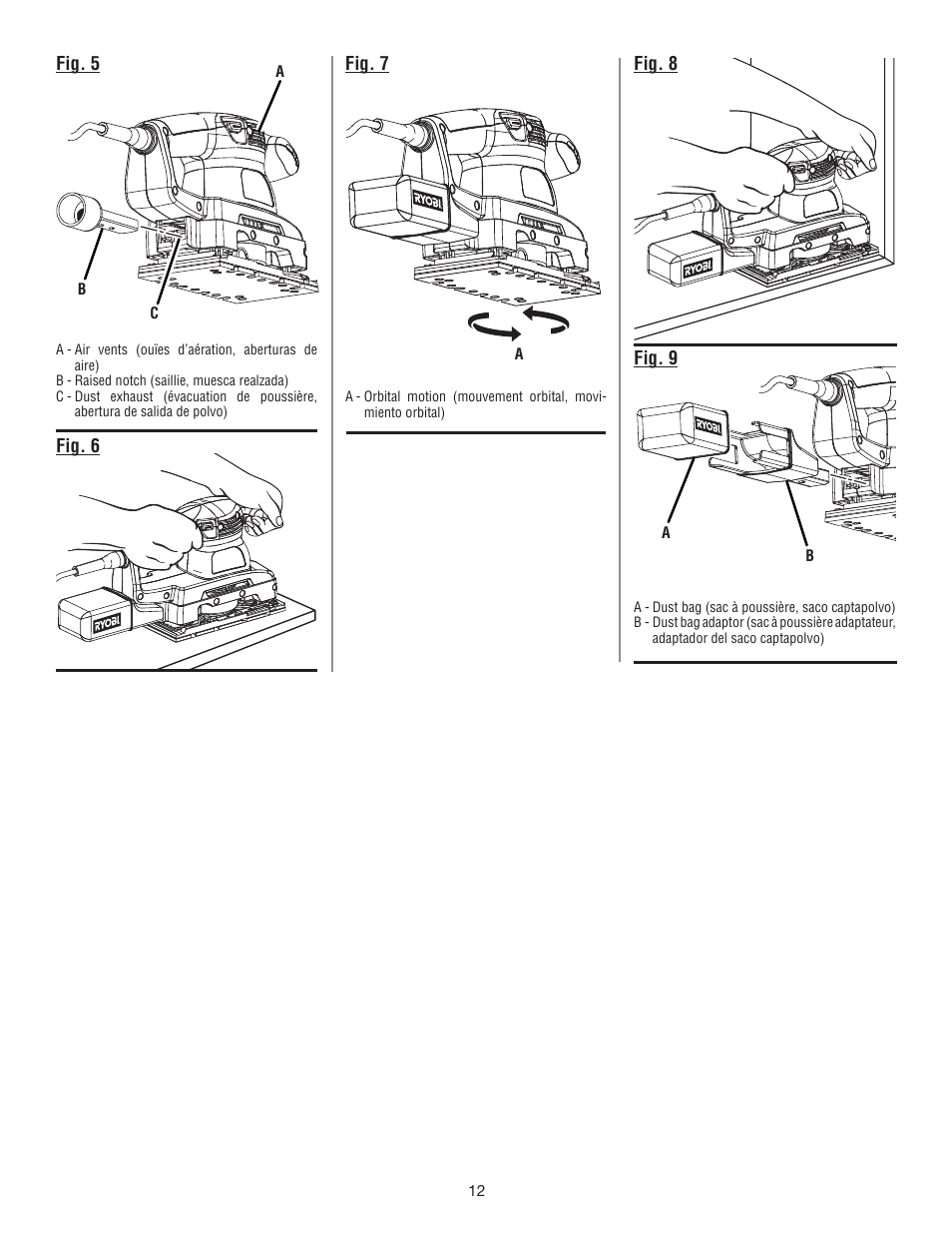 Ryobi S630D User Manual | Page 30 / 32