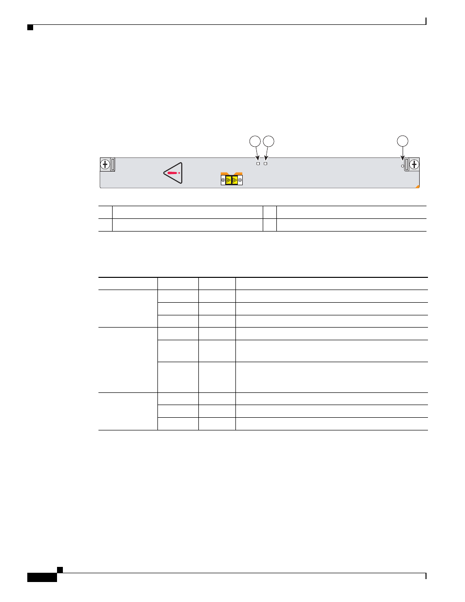 Port 10-gigabit ethernet dwdm spa leds | Cisco XR 12000 Series User Manual | Page 114 / 148