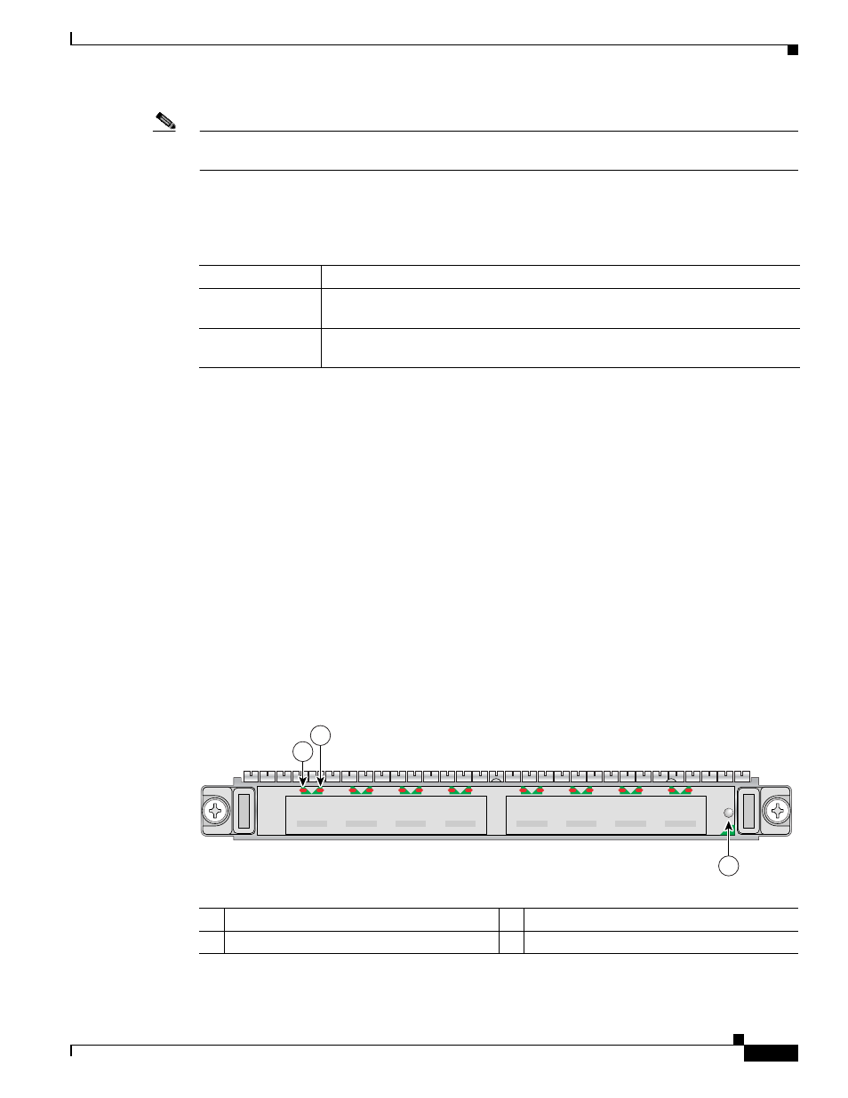 Port channelized t1/e1 spa overview, Port channelized t1/e1 spa leds | Cisco XR 12000 Series User Manual | Page 39 / 148