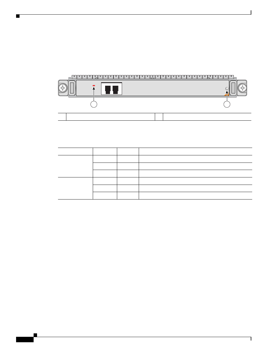 Port 10-gigabit ethernet spa leds | Cisco XR 12000 Series User Manual | Page 44 / 148