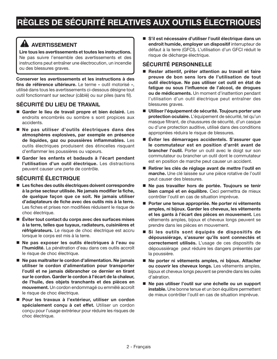Ryobi S652D User Manual | Page 11 / 32
