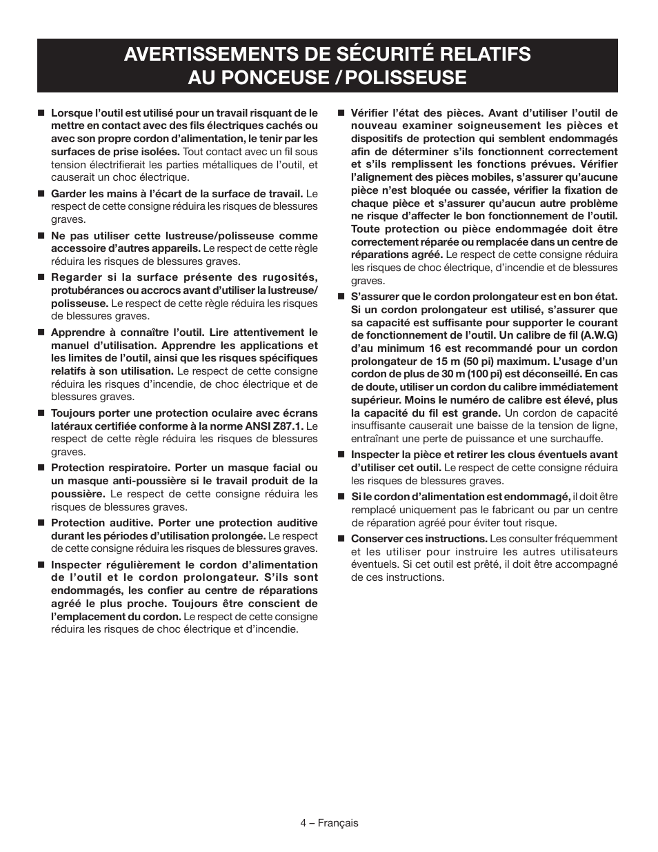 Ryobi SP450 User Manual | Page 13 / 32