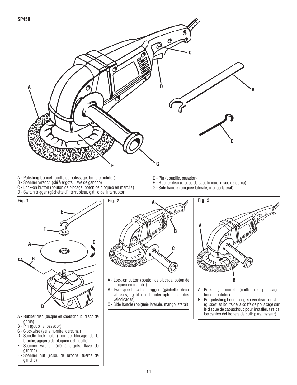 Ryobi SP450 User Manual | Page 29 / 32