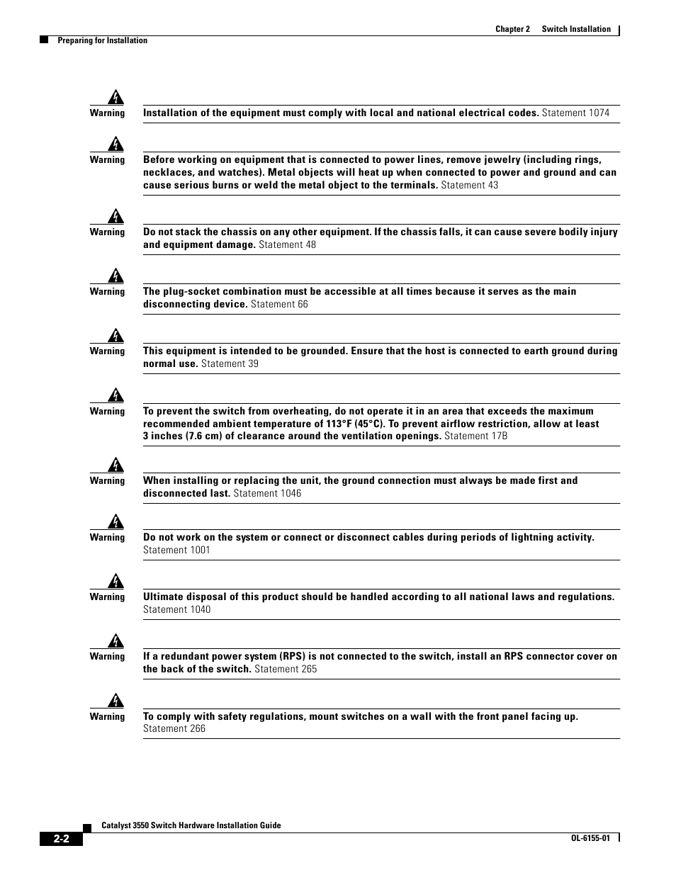 Cisco 3550 User Manual | Page 32 / 86