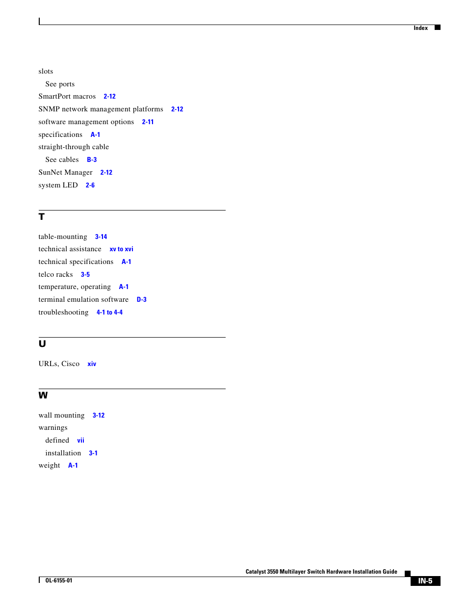 Cisco 3550 User Manual | Page 85 / 86