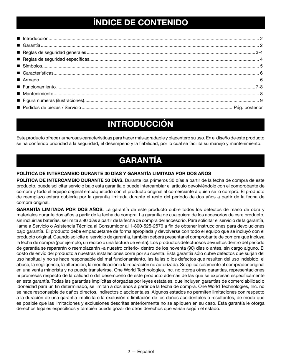 Ryobi HP52L User Manual | Page 16 / 24