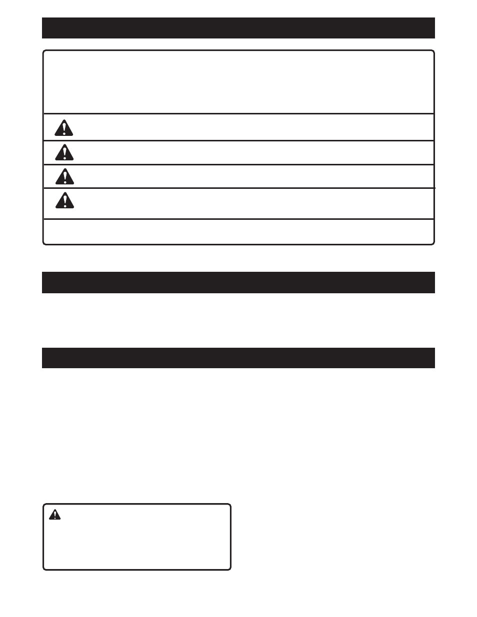 Specifications, Unpacking, Symbols | Warning, Save these instructions | Ryobi SPC18 User Manual | Page 4 / 12