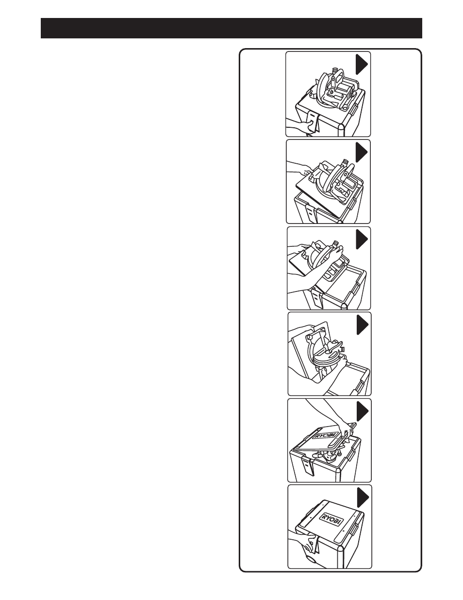 Operation | Ryobi SPC18 User Manual | Page 8 / 12