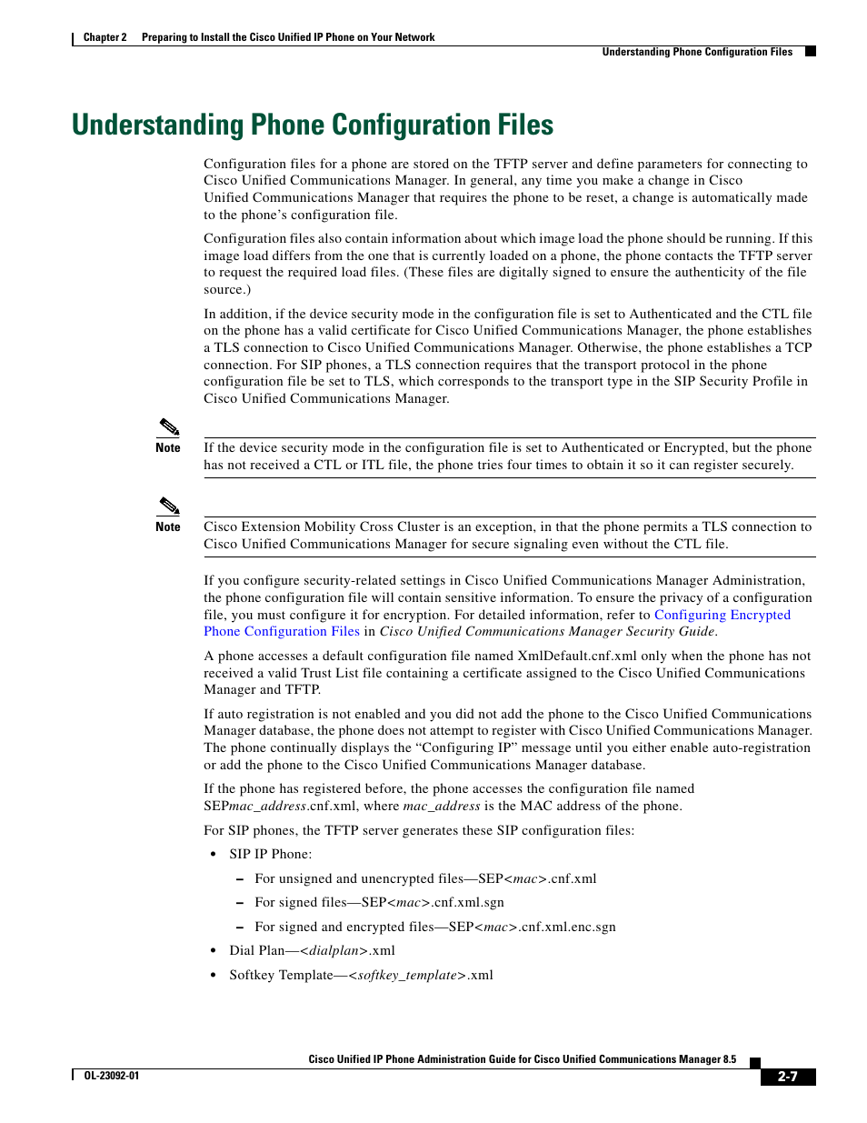 Understanding phone configuration files | Cisco OL-23092-01 User Manual | Page 7 / 16