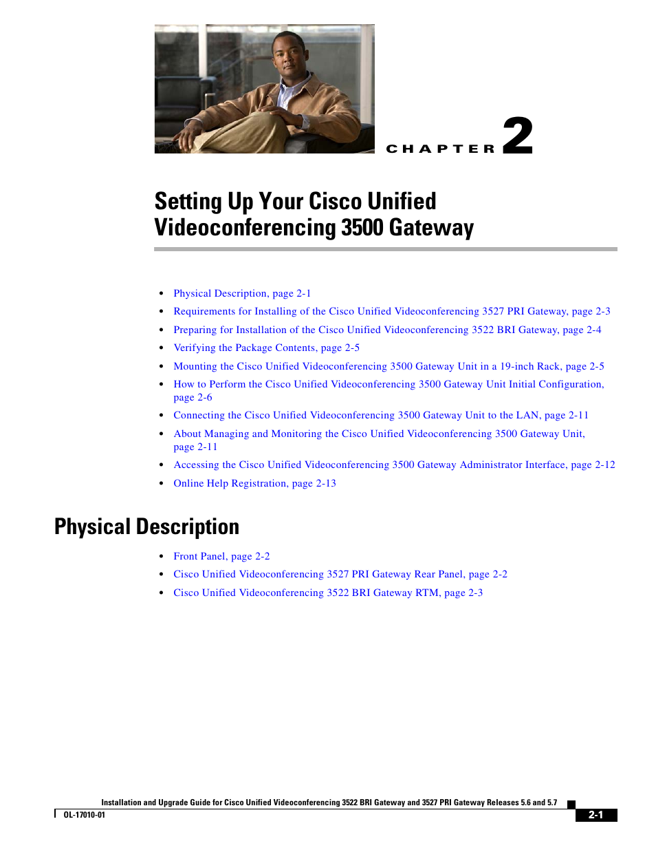 Physical description | Cisco 3522 BRI User Manual | Page 19 / 52