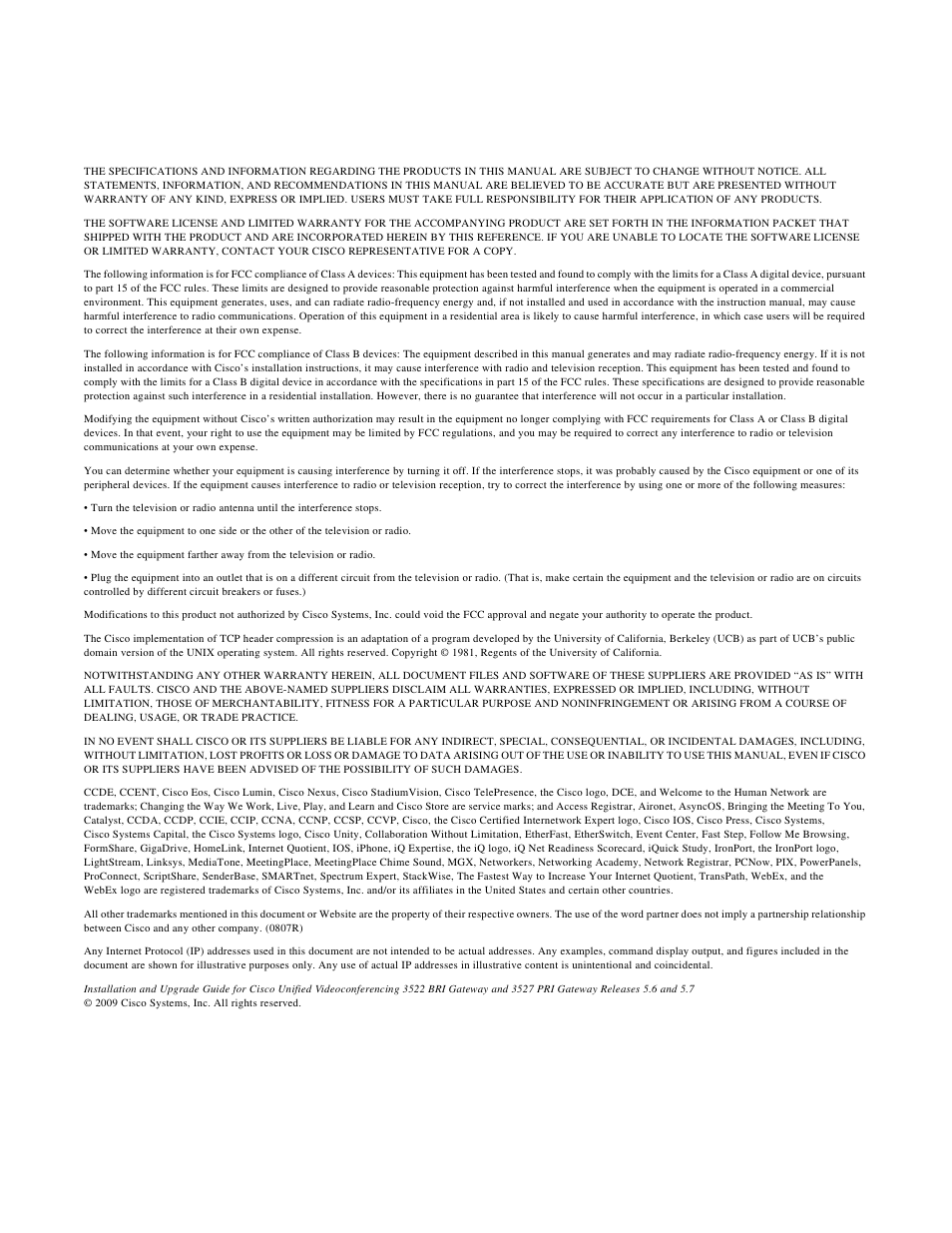Cisco 3522 BRI User Manual | Page 2 / 52