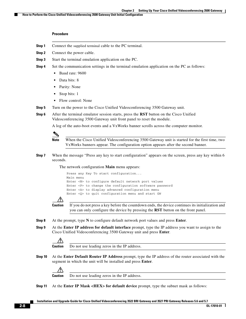 Cisco 3522 BRI User Manual | Page 26 / 52