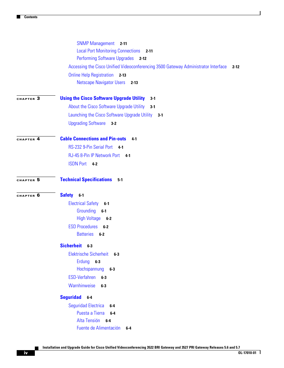 Cisco 3522 BRI User Manual | Page 4 / 52