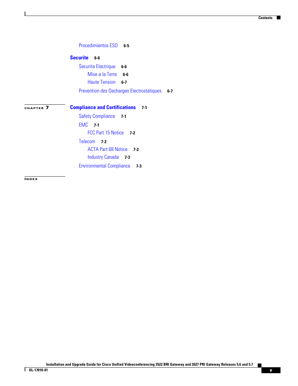 Cisco 3522 BRI User Manual | Page 5 / 52