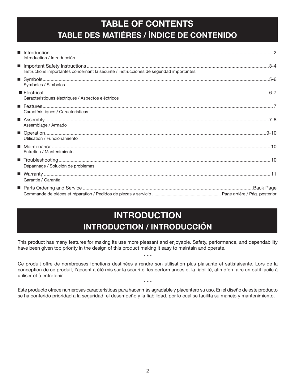 Ryobi RY15124 User Manual | Page 4 / 34