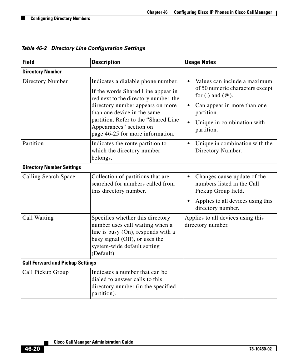 In table 46-2 | Cisco 78-10450-02 User Manual | Page 20 / 26