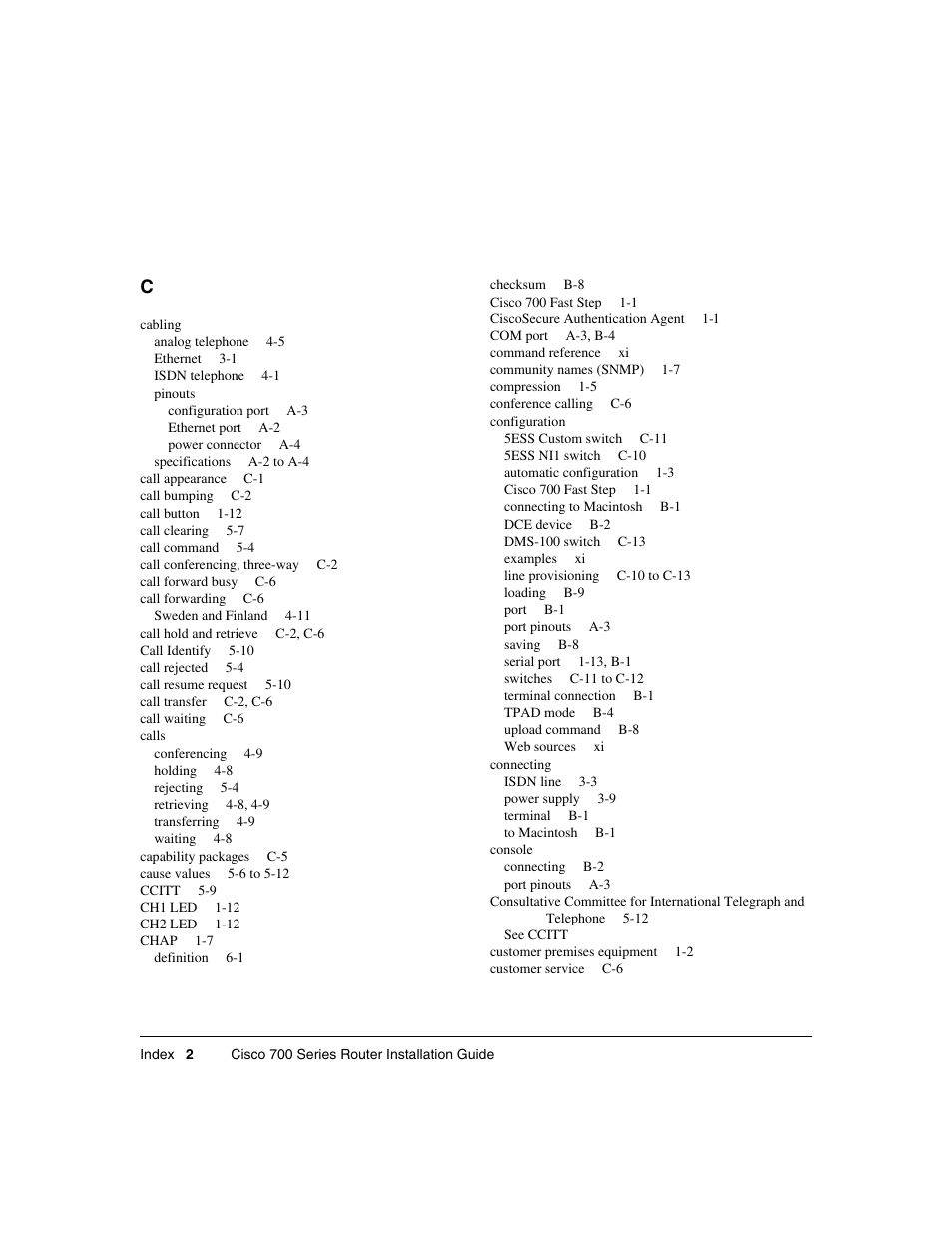 Cisco 700 User Manual | Page 112 / 118