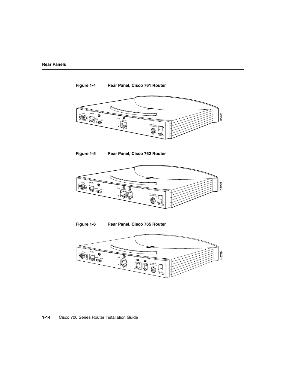 Figure 1-4 through | Cisco 700 User Manual | Page 28 / 118
