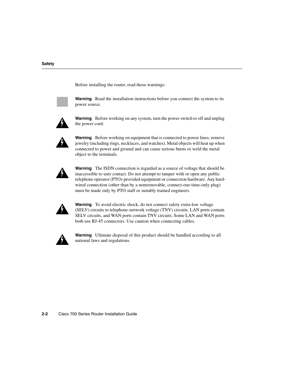 Cisco 700 User Manual | Page 32 / 118