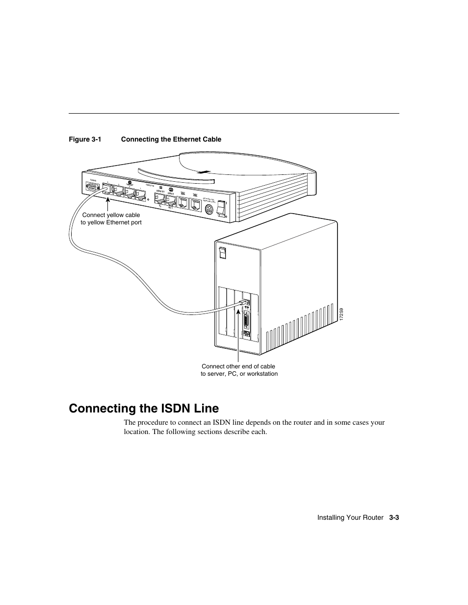 Connecting the isdn line | Cisco 700 User Manual | Page 39 / 118